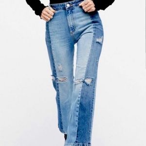 FREE PEOPLE Distressed Denim, Sz 27